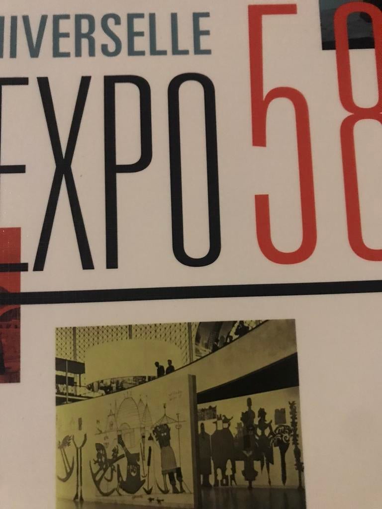 L’art sür l’expo 58, 120pag Key De Roeck Richez, Ophalen of Verzenden, Zo goed als nieuw, Schilder- en Tekenkunst