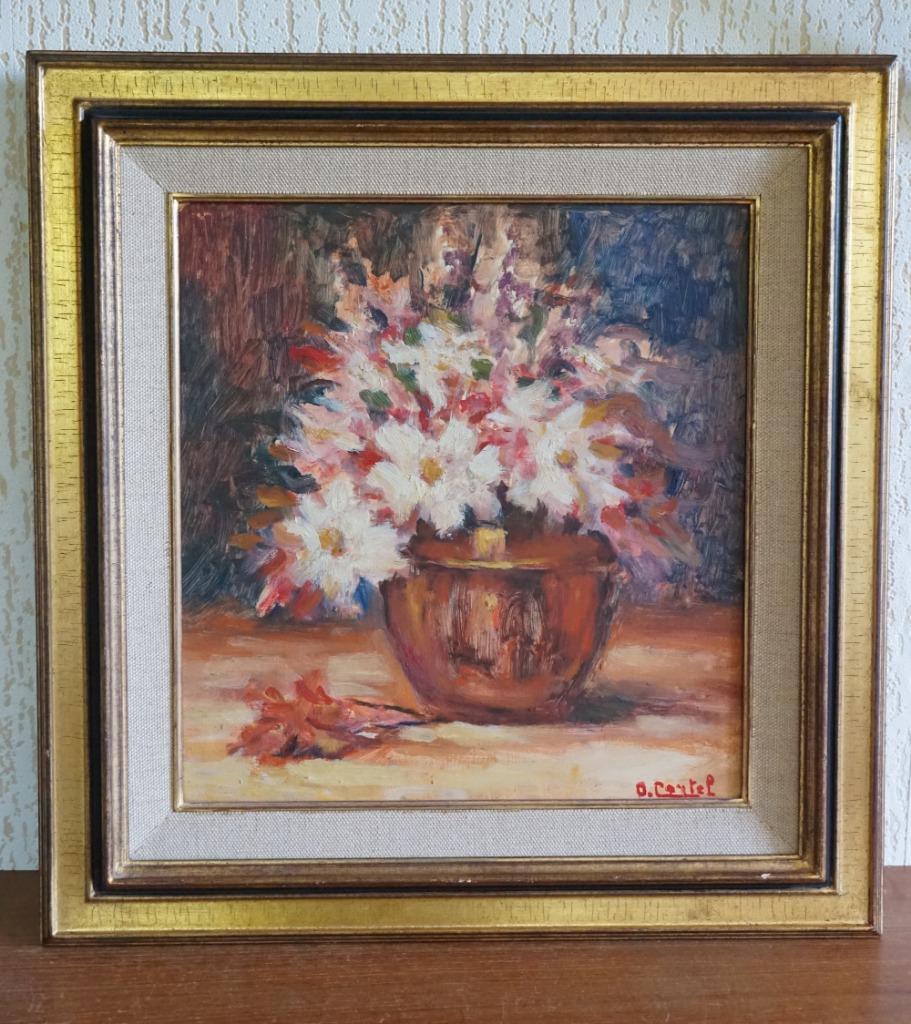 Octave Cartel Schilderij, Antiquités & Art, Enlèvement