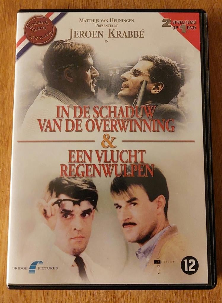 DVD - IN DE SCHADUW V/D OVERWINNING & EEN VLUCHT REGENWULPEN, Vanaf 12 jaar, Ophalen of Verzenden, Zo goed als nieuw, Waargebeurd drama