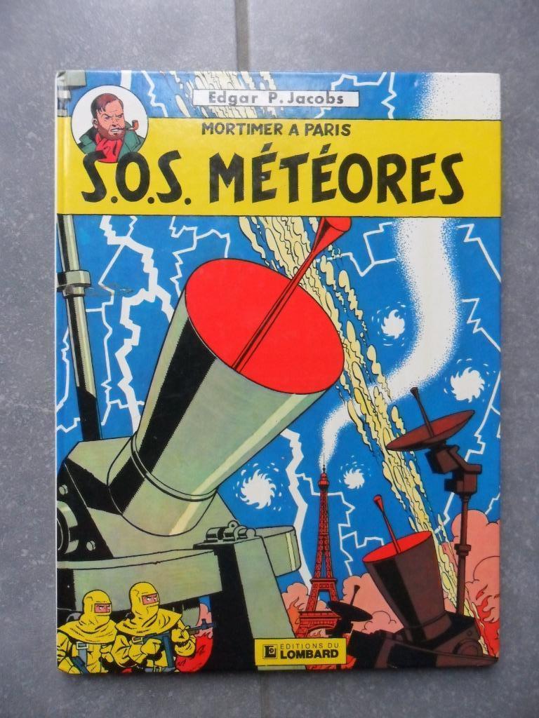 Mortimer à Paris - S.O.S météores - Editions du Lombard, Enlèvement ou Envoi, Une BD, Editions du Lombard, Utilisé