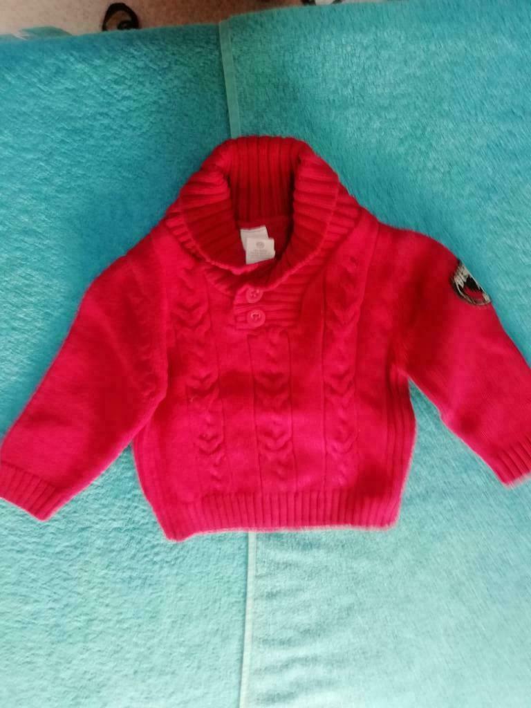Rood truitje baby club maat 74, Kinderen en Baby's, Gebruikt, Truitje of Vestje, Babyclub, Ophalen of Verzenden