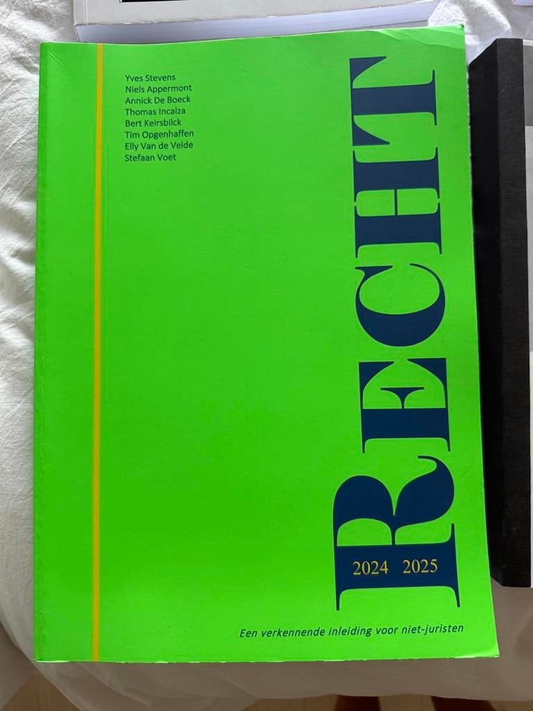 Recht, Boeken, Ophalen of Verzenden, Nieuw, Overige niveaus
