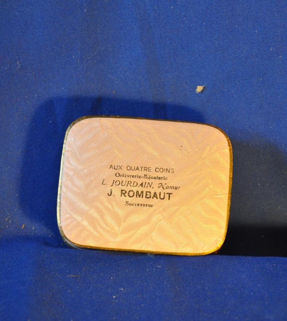 etui publicitaire pour bijoux au quatre coins, Enlèvement ou Envoi, Utilisé, Emballage