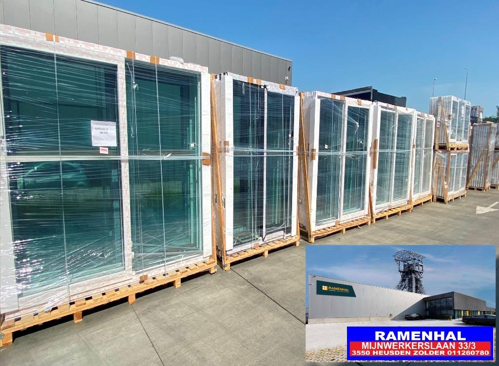 wij bieden 5000M² ramen plezier aan, 10.000 STUKS UIT STOCK, Ophalen of Verzenden, Nieuw, Gevelraam of Ruit, Dubbelglas