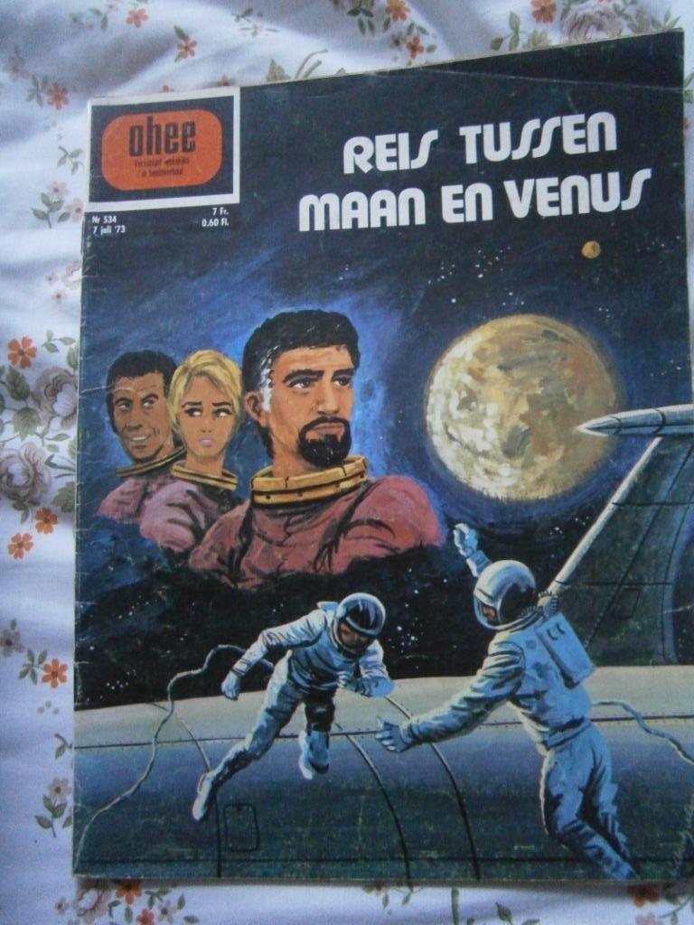 Reis tussen Maan en Venus ohee, Une BD, Enlèvement, Utilisé