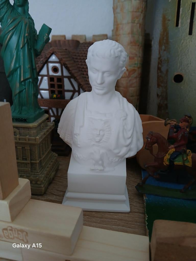 Julius Caesar buste, Verzamelen, Beelden en Beeldjes, Ophalen of Verzenden