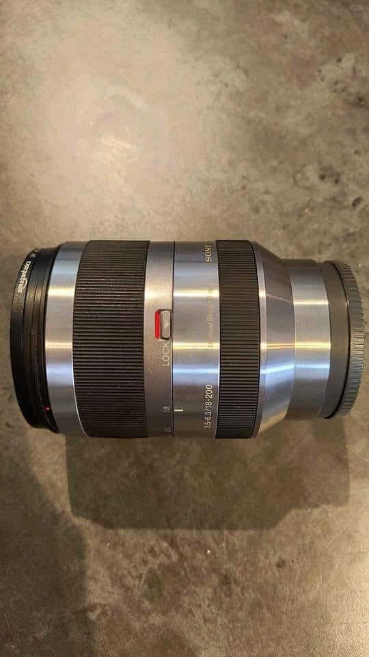 Objectif Sony E SEL18-200 f/3.5-6.3, Ophalen, Gebruikt, Standaardlens, Zoom