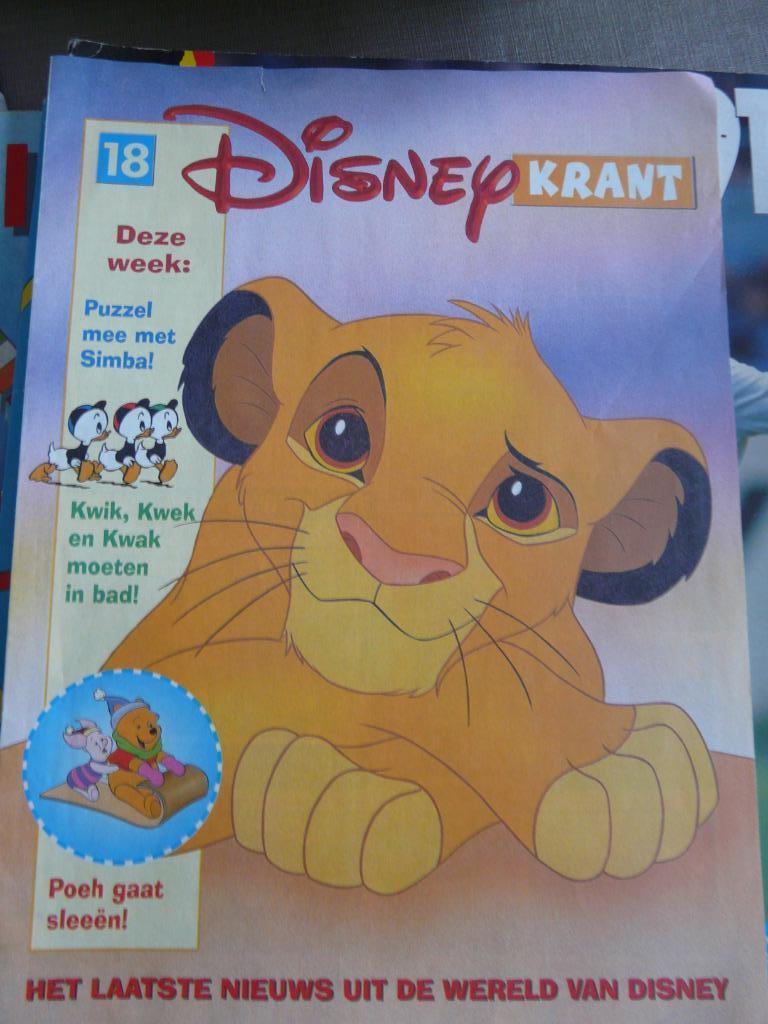 Disney krant nr 18 jan 2004 16 blz, Ophalen, 1980 tot heden, Krant