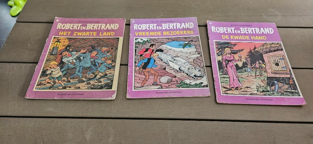 Robert et Bertrand (3 bandes dessinées), Livres, BD, Plusieurs BD, Willy Vandersteen, Enlèvement, Utilisé