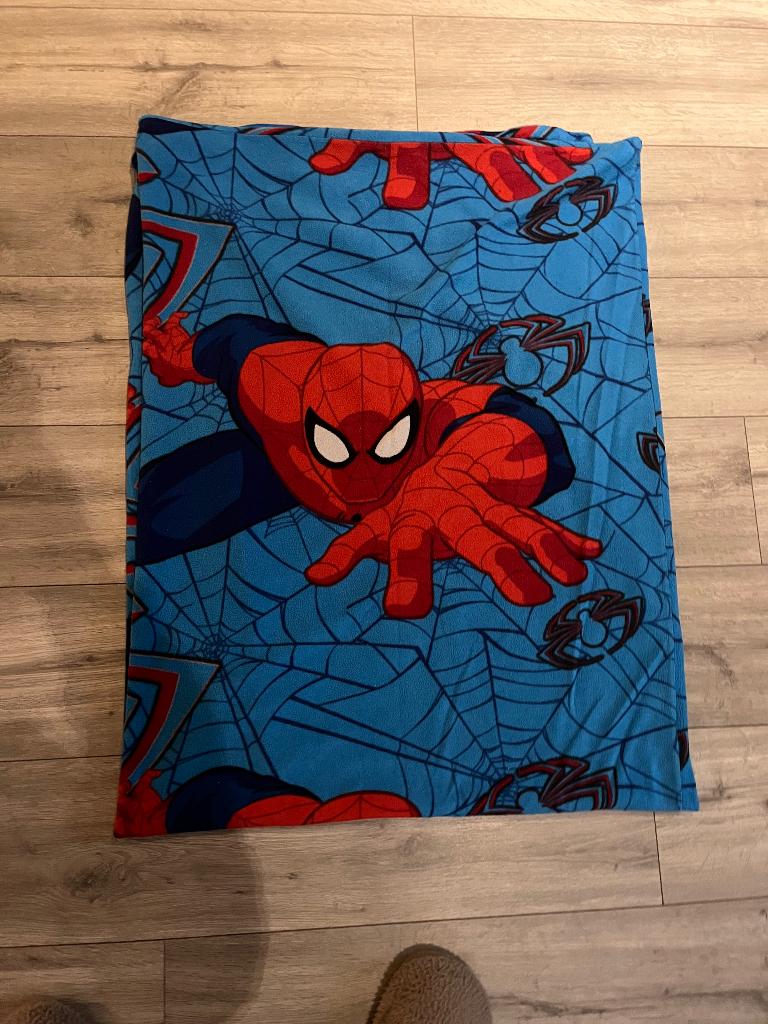 Eenpersoonsdekbedovertrek Spider-Man fleece, Ophalen of Verzenden, Dekbedovertrek