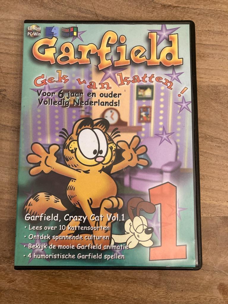 CD-rom PC-Win - Garfield gek van katten, Consoles de jeu & Jeux vidéo, Jeux | PC, Enlèvement ou Envoi, Utilisé, Puzzle et Éducatif