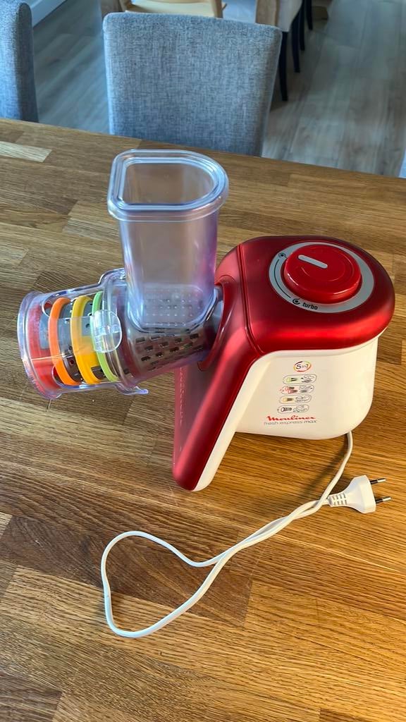 Moulinex Fresh Express Max, Ophalen