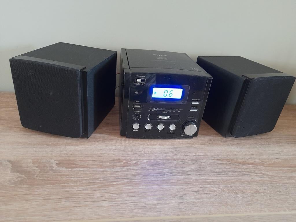 Audio met CD, MP3,USB,FM en AM radio, Ophalen, Zo goed als nieuw