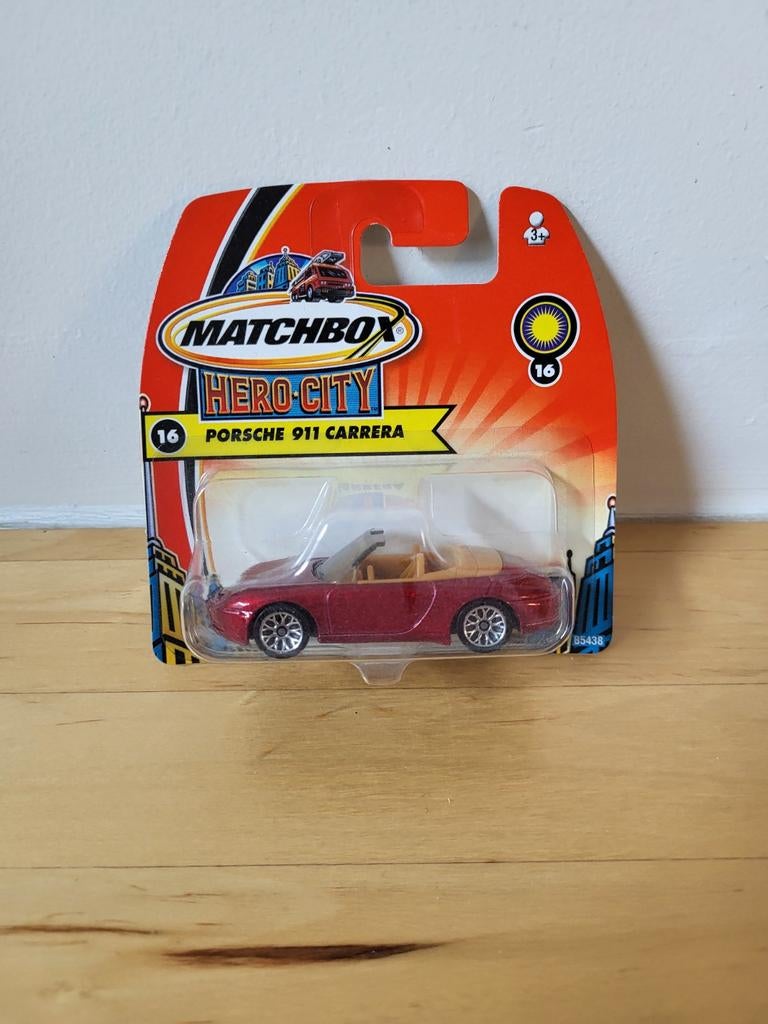 Matchbox Porsche Carrera 911, Hobby en Vrije tijd, Ophalen of Verzenden, Nieuw, Auto