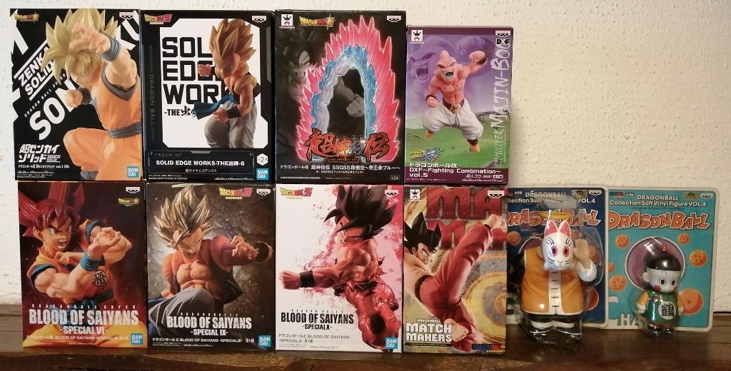 Figurines Dragon Ball - Banpresto/Bandai Spirits, Collections, Statues & Figurines, Comme neuf, Autres types, Enlèvement ou Envoi