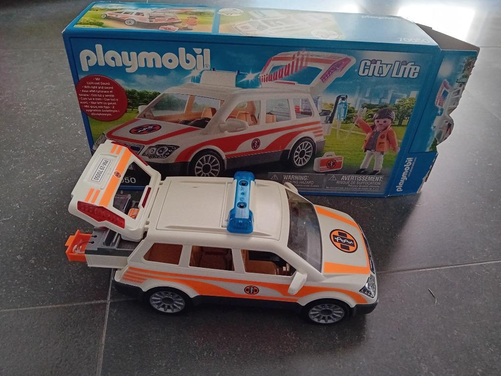 Playmobil ambulance, Kinderen en Baby's, Speelgoed | Playmobil, Ophalen, Zo goed als nieuw