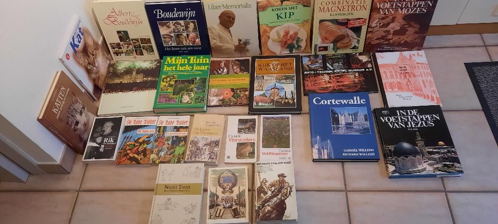 boeken over cultuur/koken/godsdienst/natuur/ontspanning, Enlèvement ou Envoi, Utilisé