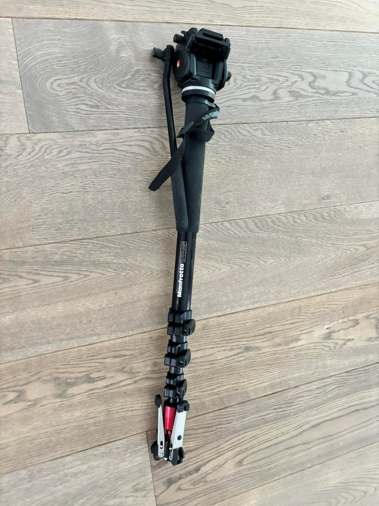Manfrotto 561 BHDV monopod + video head, Ophalen