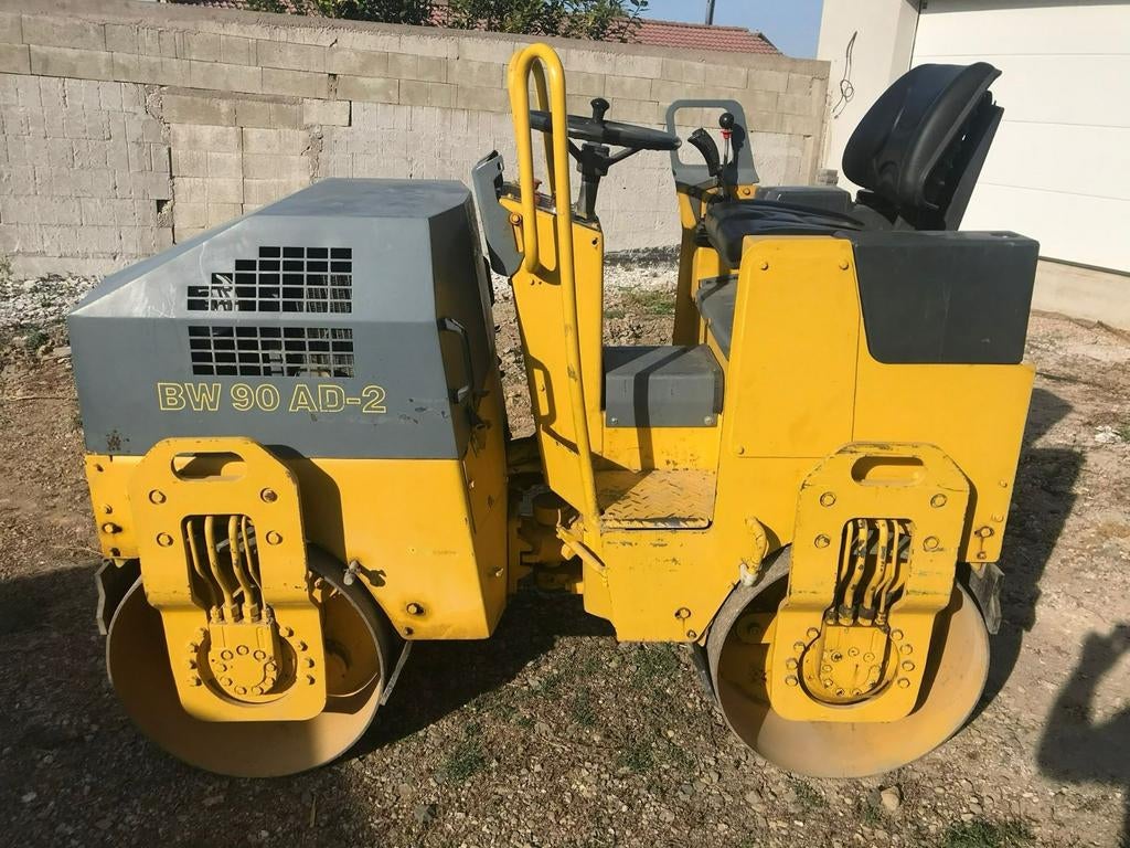 Rouleau Tandem Compacteur Double Billes avec Arceau Bomag BW, Enlèvement ou Envoi