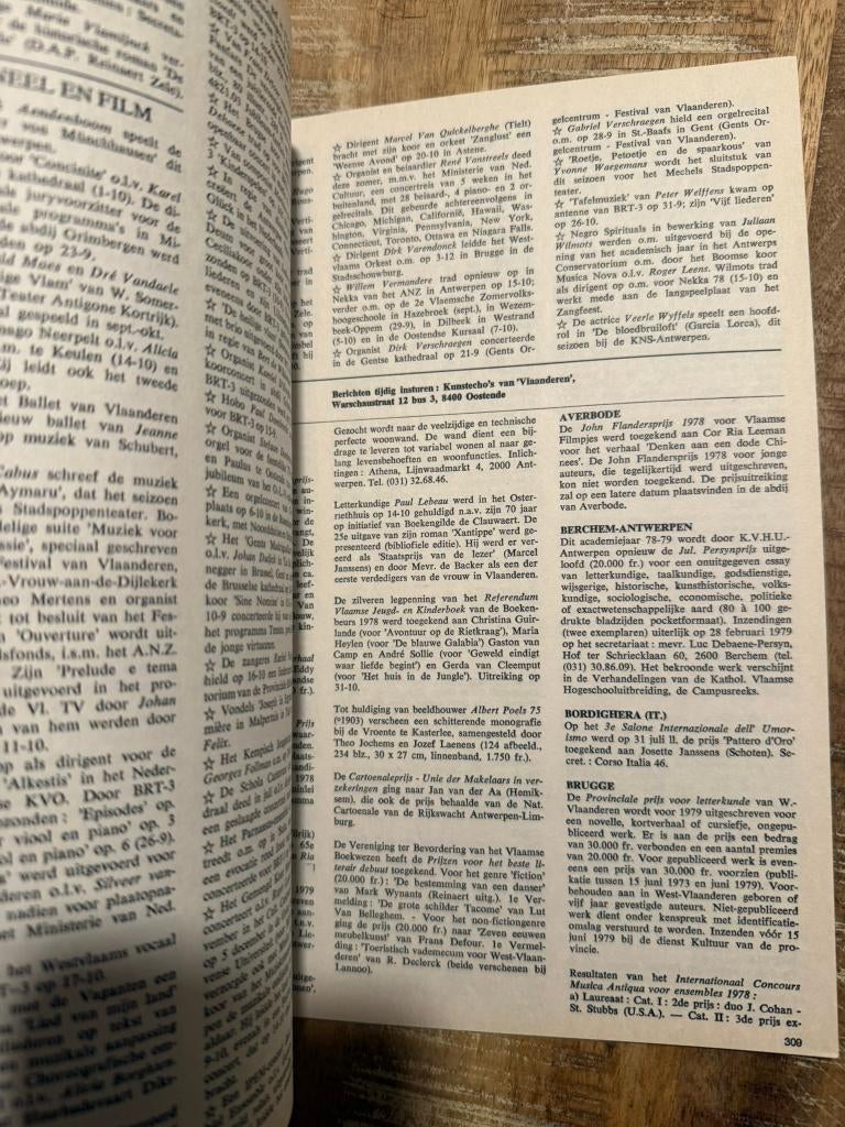 4 vintage tijdschriften Vlaanderen jaren '70, Boeken, Ophalen of Verzenden, Gelezen, Sport en Vrije tijd
