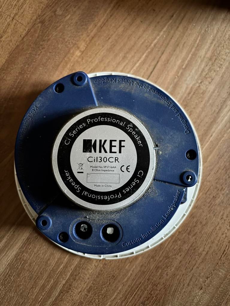 Kef luidsprekers Ci130CR - 2 stuks, Enlèvement, Utilisé