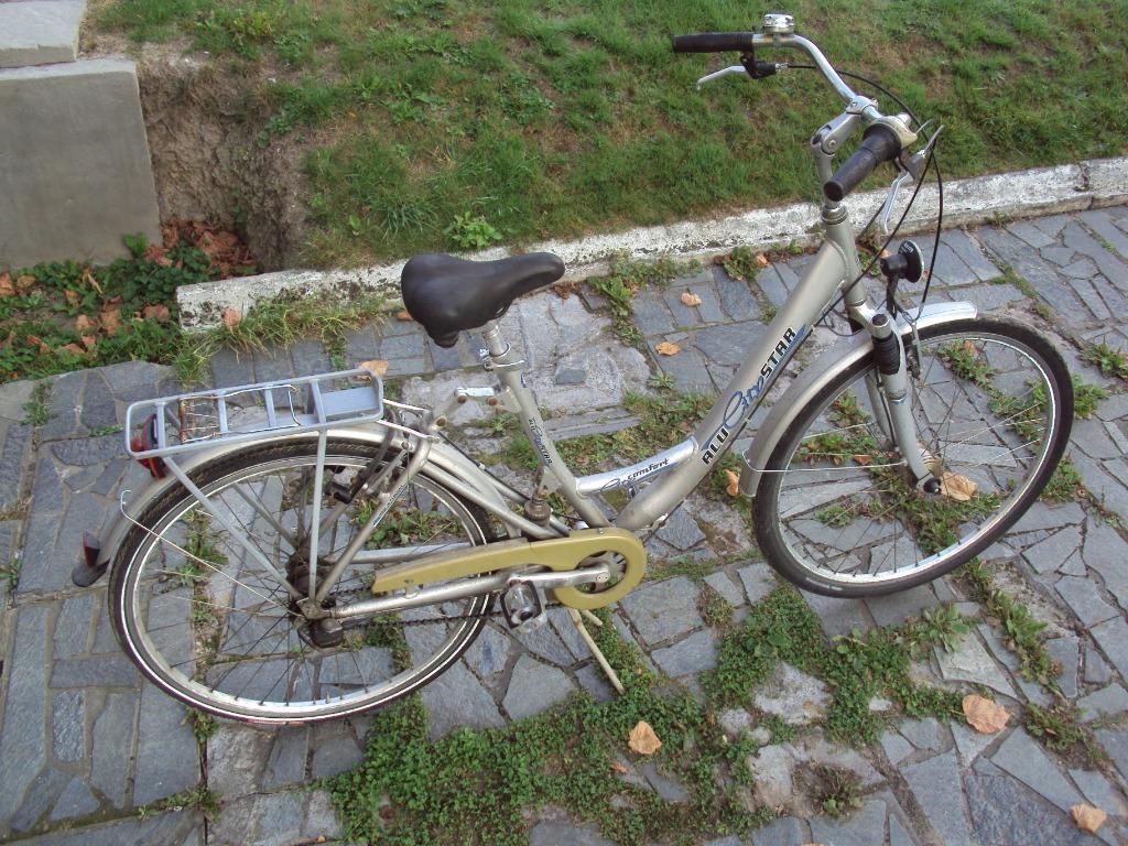Damesfiets Alu Star ,boekentashouder ,7versnellingen, Fietsen en Brommers, Versnellingen, Ophalen, Overige merken, 53 tot 56 cm