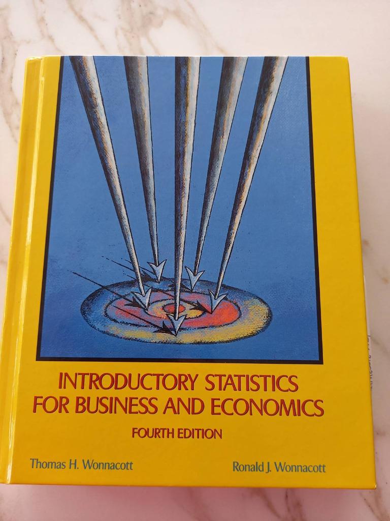 Introductory Statistics for Business and Economics, Ophalen, Gelezen, Economie en Marketing