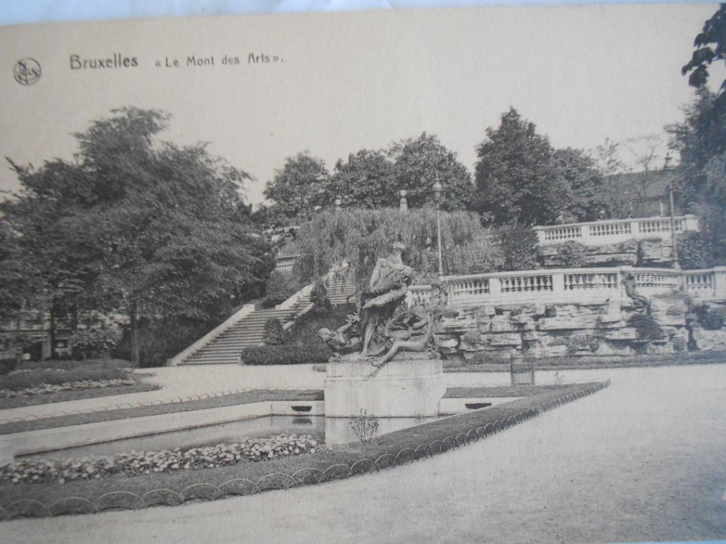 Le Mont des Arts, Bruxelles: 2 cartes postales, Enlèvement ou Envoi, Avant 1920, Non affranchie, Bruxelles (Capitale)