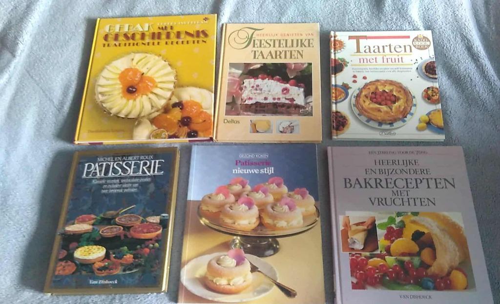 taart gebak patisserie, Boeken, Ophalen of Verzenden