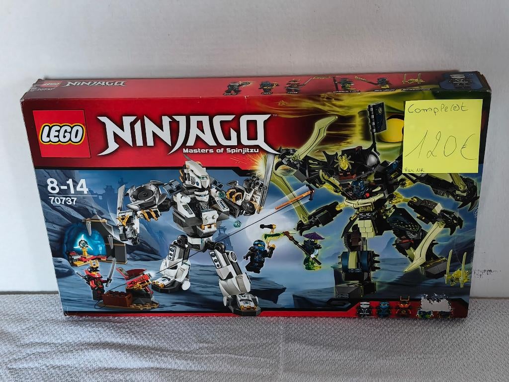 Lego Ninjago 70737 De strijd der Titanen, Kinderen en Baby's, Speelgoed | Duplo en Lego, Ophalen of Verzenden, Gebruikt, Lego