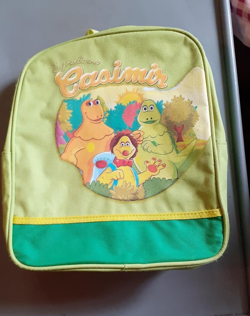 Petit cartable sac au dos motif casimir, Bijoux, Sacs & Beauté, Sacs | Cartables, Comme neuf, Enlèvement ou Envoi