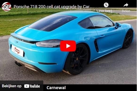 Porsche 982/718 Boxster Katalysator upgrade, Ophalen, Porsche