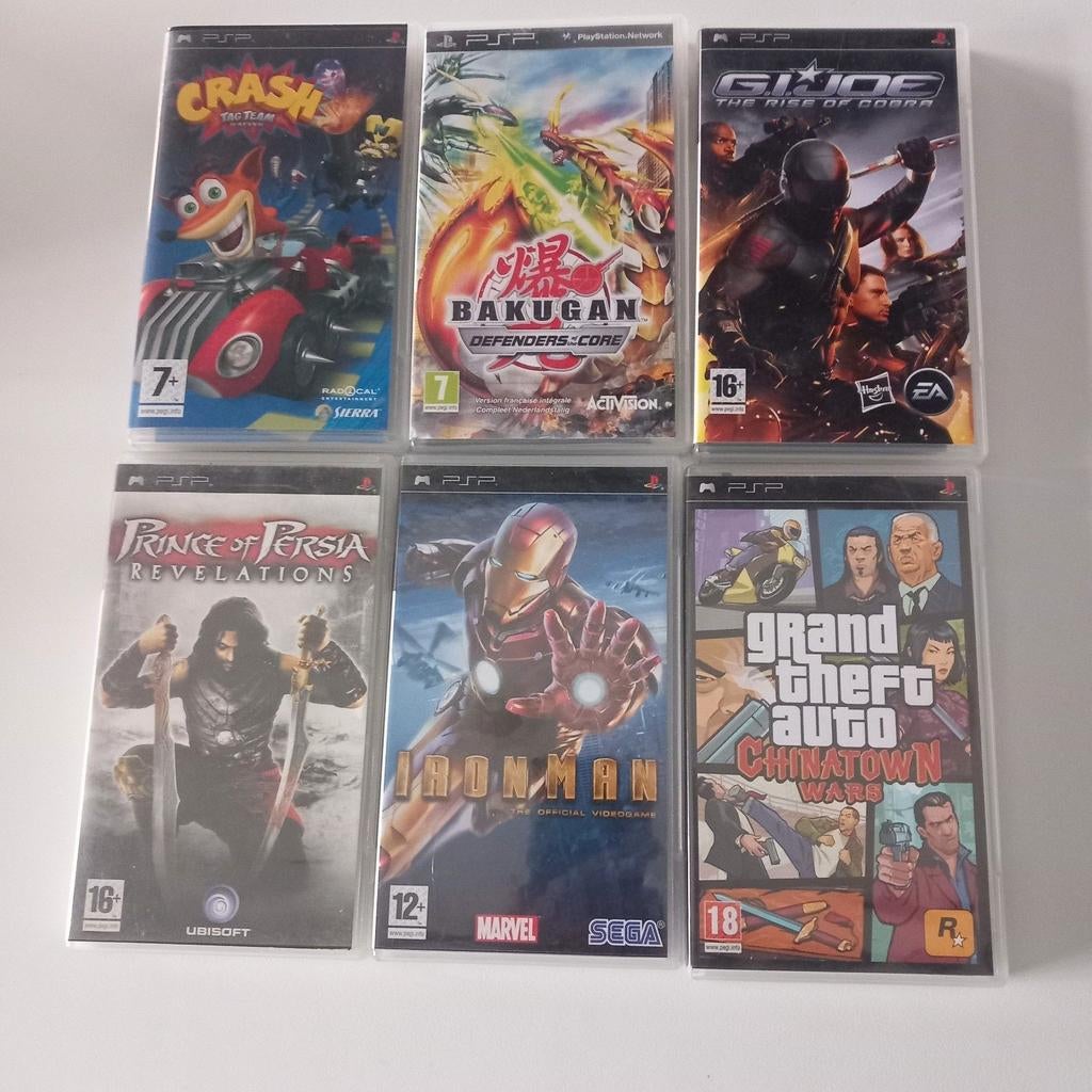 Jeux Playstation PSP, Enlèvement ou Envoi, Comme neuf