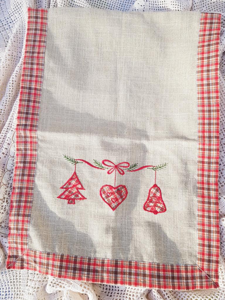 NAPPE vintage de NOËL 🎄🎄, Antiquités & Art, Enlèvement ou Envoi