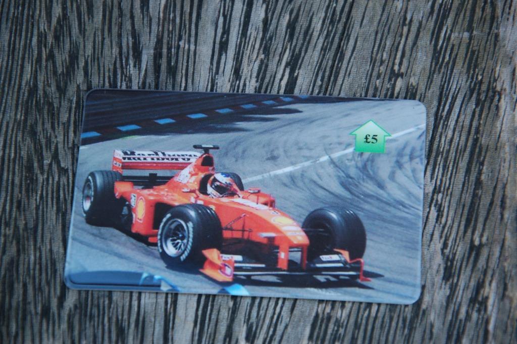 Telefoonkaart - Prepaid Card UK - Michael Schumacher., Verzamelen, Ophalen of Verzenden