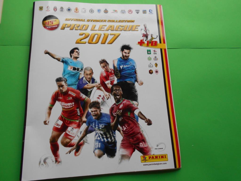 Pro League PANINI album 2017, Enlèvement ou Envoi, Comme neuf, Livre ou Revue