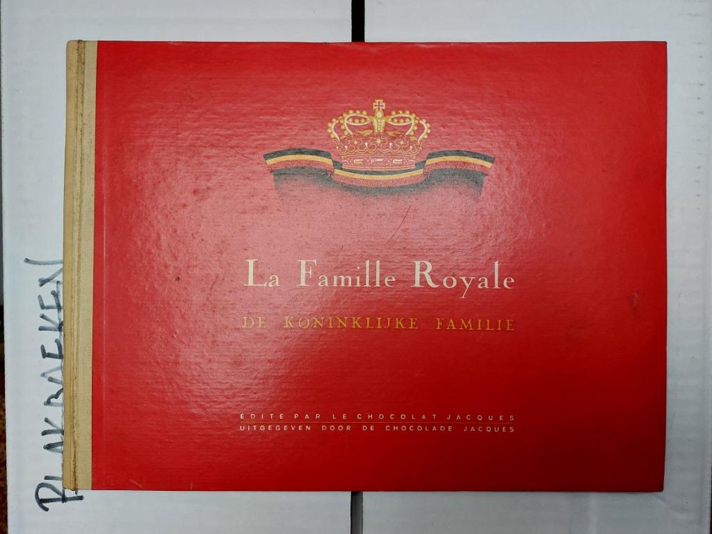 La famille royale - la famille royale (chocolat Jacques), Livres, Enlèvement ou Envoi, Utilisé, Jacques Chocolate, Livre d'images