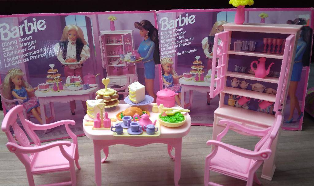 Dining room So much to do - Barbie (1994), Enlèvement, Utilisé, Barbie