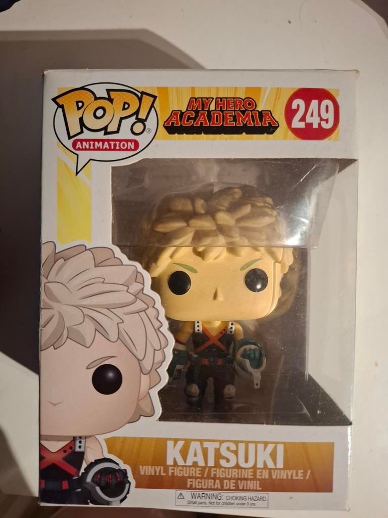 Funko pop Katsuki 249, Enlèvement