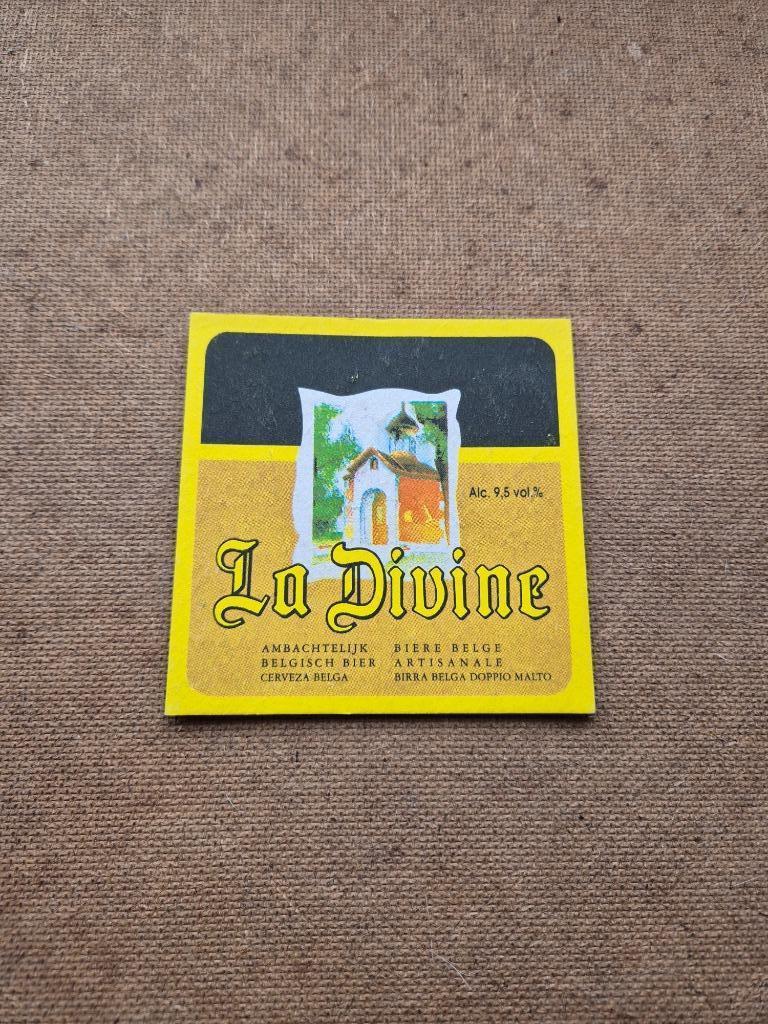 Sous Bock La Divine, Collections, Enlèvement ou Envoi, Utilisé, Sous-bock, Autres marques