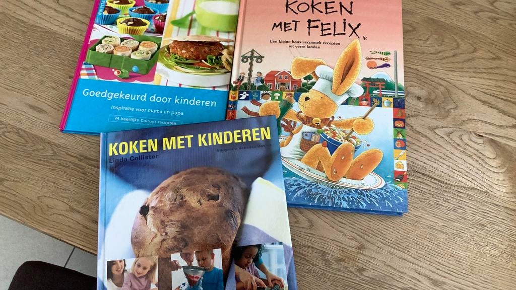 5 Kookboeken voor kinderen, Ophalen, Zo goed als nieuw