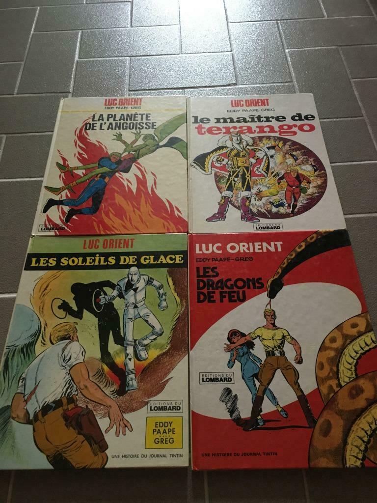 Luc Orient ( 5 albums), Plusieurs BD, Enlèvement, Utilisé