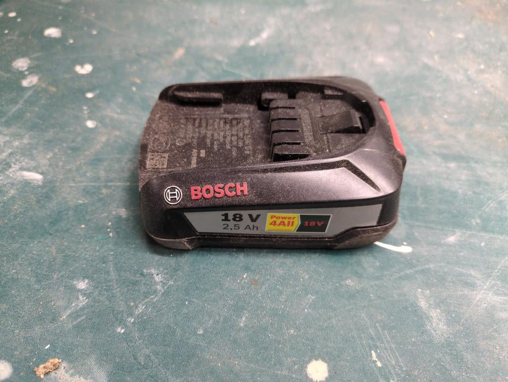 Batterij Bosch, Ophalen