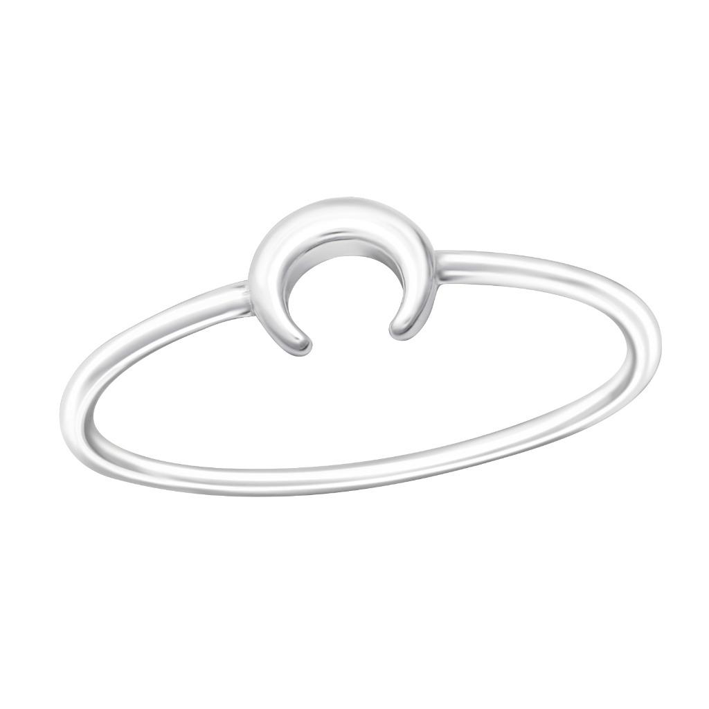 Bague lune pour femme en argent sterling 925 - TOT. VENTE ! , Neuf, Enlèvement ou Envoi, Femme, Argent