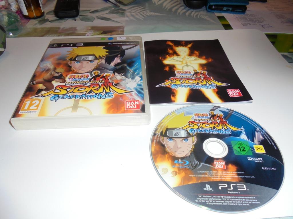 Playstation 3 Naruto Shippuden Ultimate Ninja Storm Generati, Gebruikt, Vechten, 2 spelers, Ophalen of Verzenden