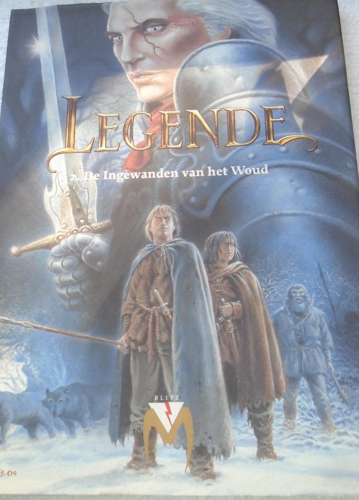 Yves Swolfs - Legend 1 + 02, Les entrailles de la forêt,, Livres, Envoi, Neuf