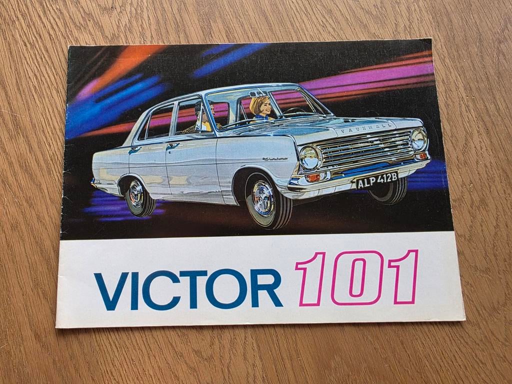Brochure Vauxhall Victor 101, Verzenden