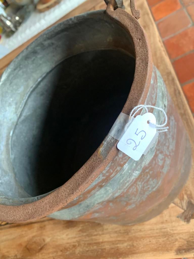Heksenketeltje in koper, Antiek en Kunst, Ophalen of Verzenden, Koper