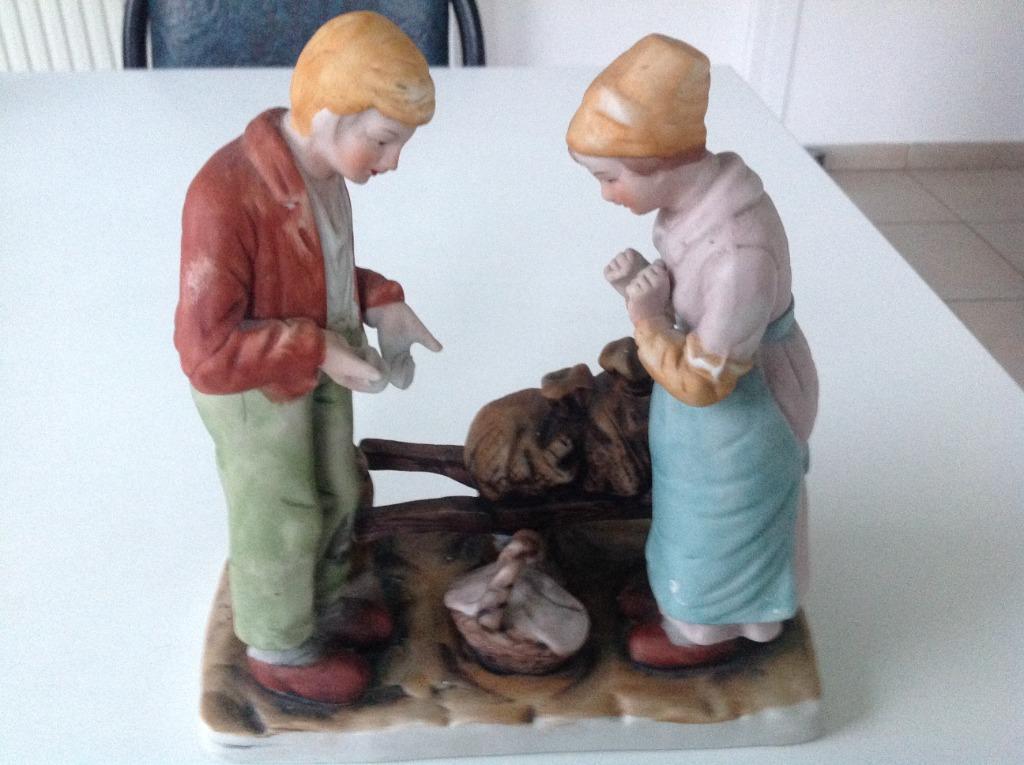 statue en biscuit, Enlèvement, Comme neuf