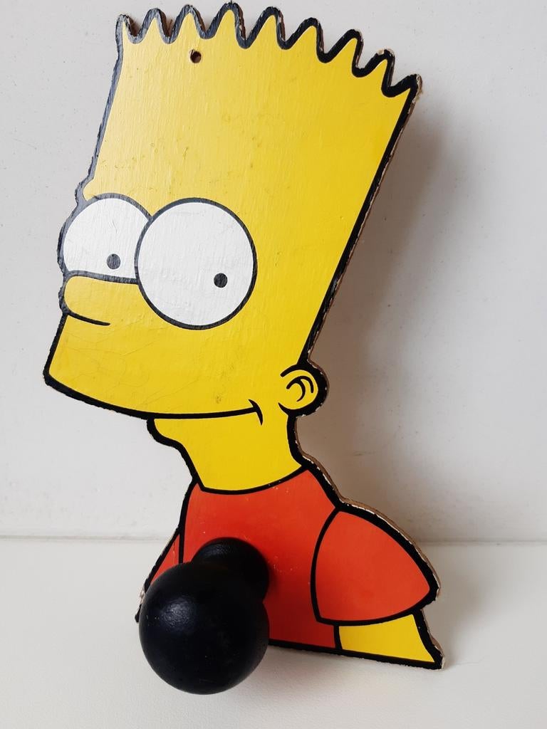Kapstok Bart Simpson., Enlèvement ou Envoi, Moins de 100 cm, Portemanteau mural, Comme neuf
